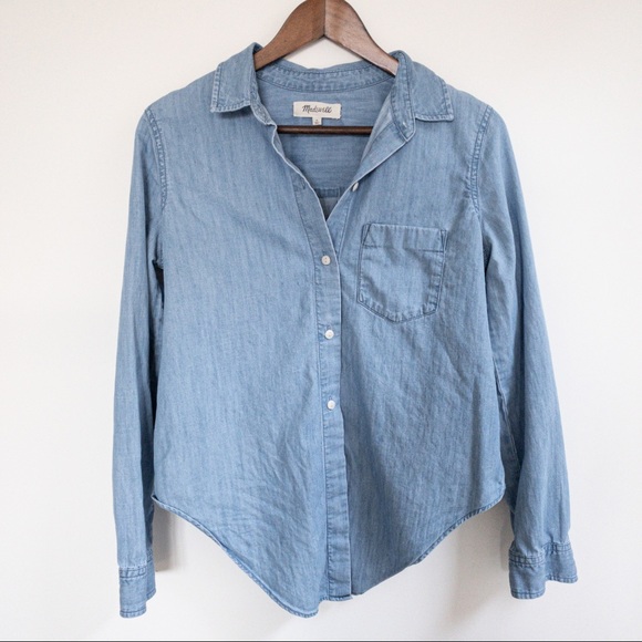 madewell / chambray button down - Picture 3 of 8